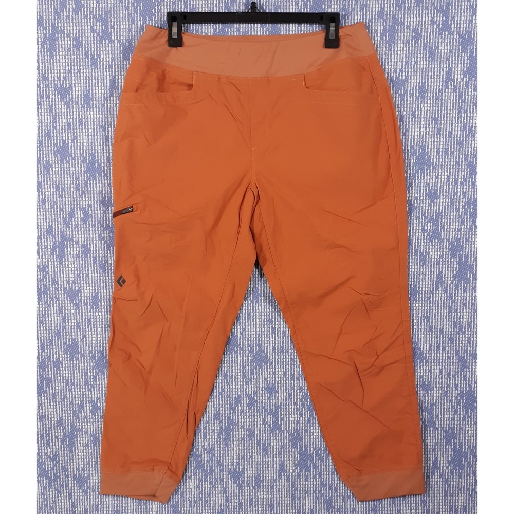 Black Diamond Technician Jogger Pants Womens L Cargo Hiking Climbing Outdoor